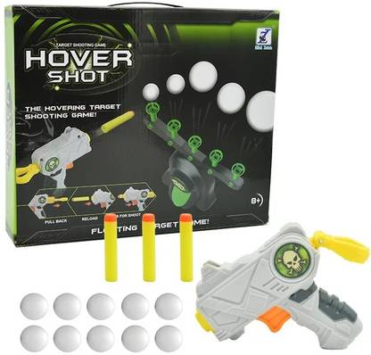 The Simplifiers Floating Ball Shooting Gun Game / Air Hover Shot Floating Target Gun Game Guns & Darts