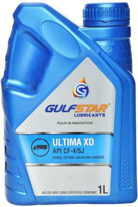 GULF STAR API CF-4/SJ SAE 15W-40 Diesel Engine Oil (1 L) Synthetic Blend Engine Oil
