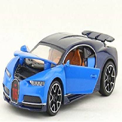 KTRS 1:32 Scale Bugatti Chiron Die-Cast with Openable ??Doors and Pull Back Action (Color May Vary)