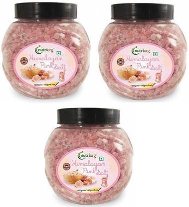 Nutriorg HIMALAYAN PINK SALT COMBO (PACK OF 3)