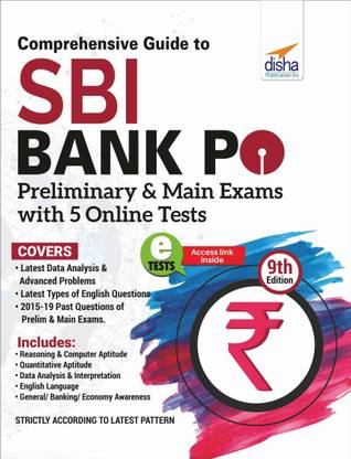 Comprehensive Guide to Sbi Bank Po Preliminary & Main Exam with 5 Online Tests