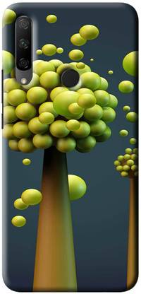 NDCOM Back Cover for HONOR 9X Green Nature Printed