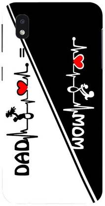 Trends Youth Back Cover for Samsung A2 Core Mom Dad World Printed Mobile Cover for Samsung A2 Core