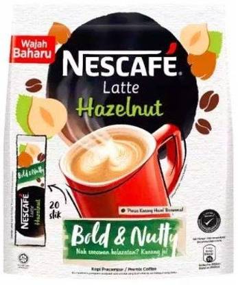Nescafe Latte Hazelnut Instant Coffee 480g