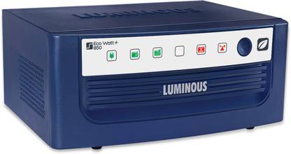 LUMINOUS 500 VA ECO WATT+ 850 with 24 Months Warranty Square Wave Inverter