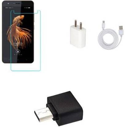 Mudshi Screen Protector Accessory Combo for Karbonn Aura Note 4G
