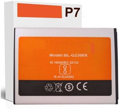 GIFFEN Mobile Battery For  GIONEE P7