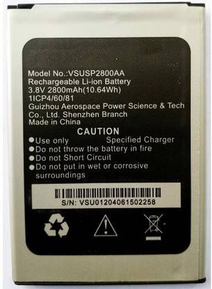 GIFFEN Mobile Battery For  KARBONN K9 Virat / K9 Viraat 4G ( VSUSP2800AA )