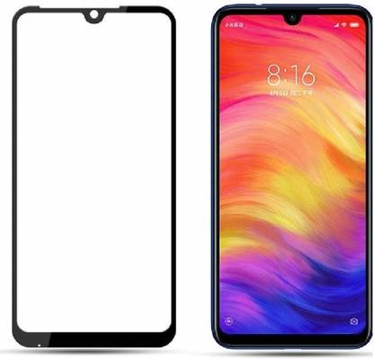 NSTAR Edge To Edge Tempered Glass for Redmi Note 7