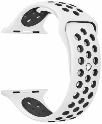 Big Wings Soft Silicone Dual Color Sport Strap Band Smart Watch Strap