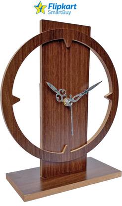 Flipkart SmartBuy Analog Brown Clock