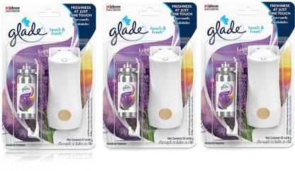 GLADE Lavender Refill Touch n Fresh Wild Lavender (Pack of 3)