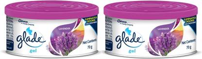 GLADE Lavender Blocks Gel Lavender 70g (Pack of 2)