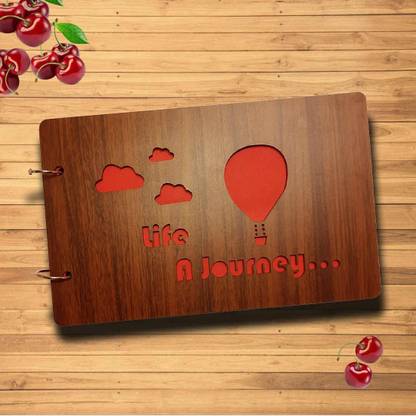 Amaze Crafts Life A Journey Wooden Scrap Book Photo Album For Memorable Gift On Boyfriend Girlfriend Birthdays Valentines Day Anniversary For Couples Album Price In India Buy Amaze Crafts Life A