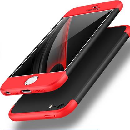 FLYSTO Front & Back Case for I PHONE 7 PLUS (Black & Red 100 % Original 3-1 Case)