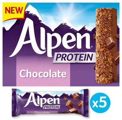 अल्पेन Protein Chocolate 5 Bars बार
