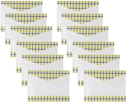 OnePlus A4 Document File Folder, Envelope Holder Storage Case, Snap Button Organizer Plastic File Folders