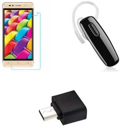 Zootkart Screen Protector Accessory Combo for Intex Aqua Shine 4G