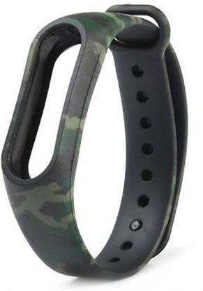 Teconica Wristband Band Strap For Mi Band 2 (Army Design) Smart Band Strap
