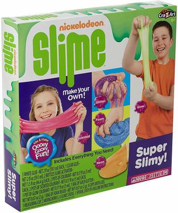 NICKELODEON  CRA-Z-Art CRA-Z-Slime Super Slimey Set