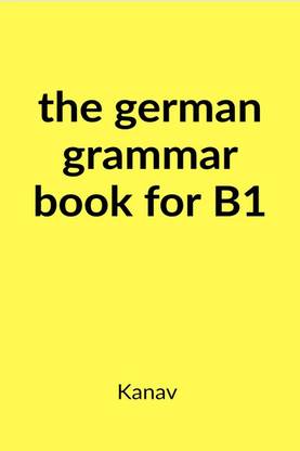 the german grammar book for B1