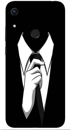 LEEMARA Back Cover for Honor 8A , Honor 8A Pro (JAT-L41) - Black Profile, Printed Back Cover