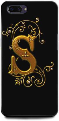 GRAFIQE Back Cover for Realme C1/ S Name Back Cover, S Letter Symbols, S Letter, S Alphabet