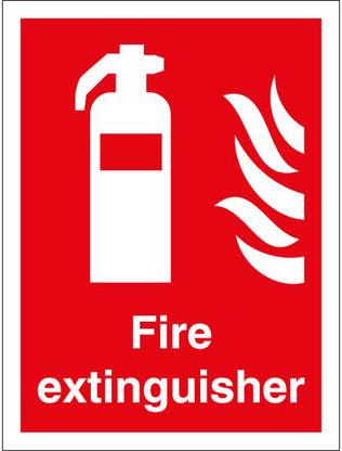 Imagine Printing Solutions Fire extinguisher Emergency Sign