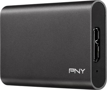PNY Portable SSD Elite USB 3.1 240 GB External Solid State Drive (SSD) with  240 GB  Cloud Storage