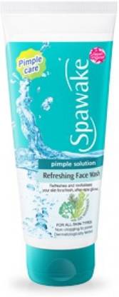Spawake Pimple Solution Refreshing  Face Wash