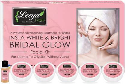 Leeya Insta White & Bright Bridal Glow Facial Kit