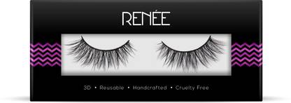 Renee False Eyelashes, Easy to Use, Comfortable - Ash - The Fiery One