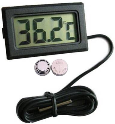 Mexico Mini LCD Portable Pocket LCD Electronic Temperature Meter Thermometer with Fork Kitchen Thermometer