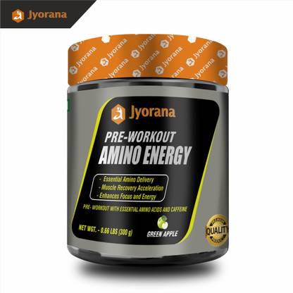 Jyorana Pre-Workout Amino Energy , LAB TESTED EAA (Essential Amino Acids)