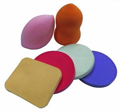 SKINPLUS Best 6 Sponge And Puff (6 IN 1 PACKET )