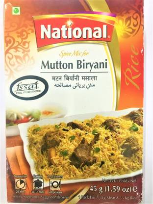 National Pakistan Mutton Biryani Masala (Pack of 6 )