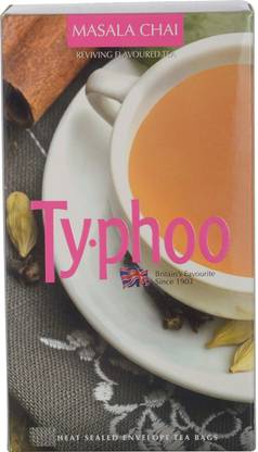 typhoo Masala Chai pack of 1 Spices Masala Tea Bags Box