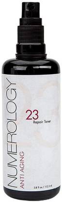  Numerology Facial Toner with Vitamin C and MSM for Advanced Anti Aging Protection by Numerology Skincare. The Best Natural Face Toner to Give You Men & Women