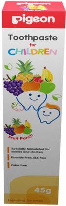 Pigeon TOOTHPASTE FOR CHILDREN FRUIT PUNCH Toothpaste
