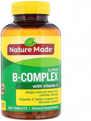 Nature Made Super B-complex with vitamin C - 360 Tablets