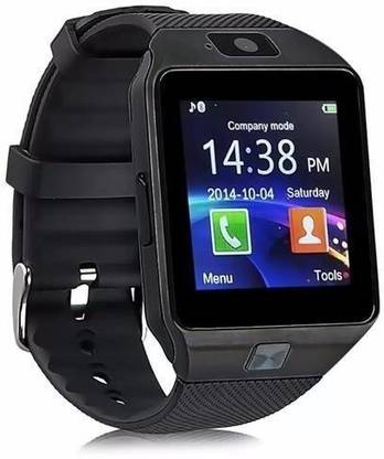 VKB DZ09 Smart Watch with Bluetooth, Touchscreen, and SIM Card Support (Color Black) Smartwatch