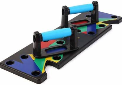 Fab Plastic 9 in 1 Gym Body Building Exercise Push Up Board Multi-training Bar