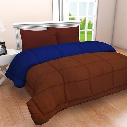 V.R.ENTERPRISES Printed Double Comforter for  AC Room
