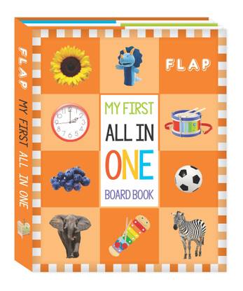FLAP - My First 100 Board Book - All In One