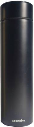 Scoobies LED Temperature Bottle (Black) 500 ml Flask