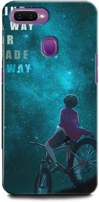 BARMANS Back Cover for Oppo F9 / Anime, Cartoon, Anime girl, sad, love, alone