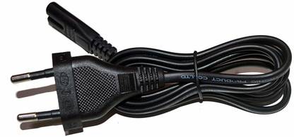 QUANTUM Power Cord 1.15 m Detachable AC Power Cord, Cable (115 cm, Black)
