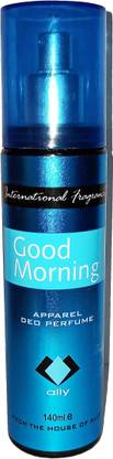Ally GOOD MORNING (1000+ SPRAY) Perfume Body Spray  -  For Men & Women