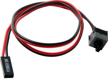 BLUELINK ATX PC Computer Motherboard Power Cable Switch On / Off / Reset Button Computer Replacement cable 50cm length Interconnect Electronic Hobby Kit