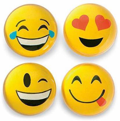 ModishOmbre Cute Emoji Smiley FACE Non-Toxic Cute Newest Eraser Non-Toxic Eraser